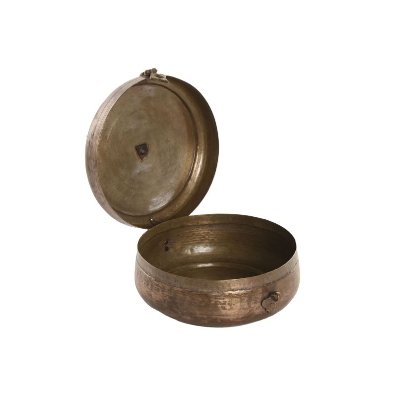 Шкатулка Home ESPRIT Медь Латунь 25 x 25 x 10 cm