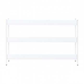 Полка Home ESPRIT Белый Металл 120 x 30 x 76 cm