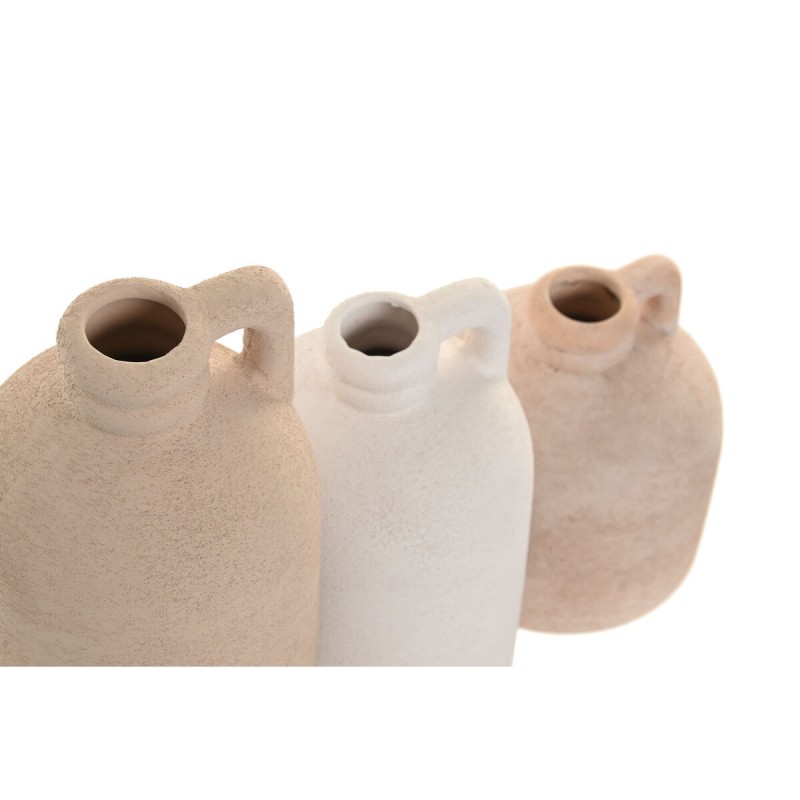 Набор из 3 Ваз Home ESPRIT Разноцветный Керамика 9 x 9 x 24 cm (3 Предметы)