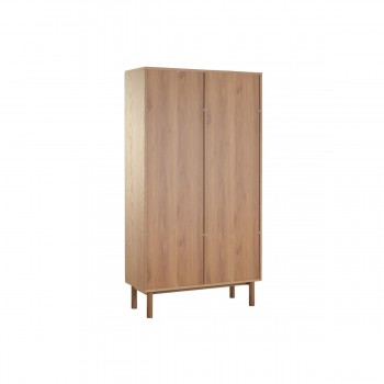 Дисплей-стенд Home ESPRIT Стеклянный Деревянный MDF 100 X 40 X 183 CM
