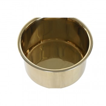 Шампанка Home ESPRIT Позолоченный Нержавеющая сталь Алюминий Glam 26 x 26 x 80 cm