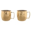 Набор из 2 кружек Mug Home ESPRIT Позолоченный Loft 480 ml (2 штук)
