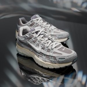 P-6000 UNISEX - Trainers - flat pewter/white/light iron ore/metallic silver/iron grey/light bone P-6000 UNISEX - Trainers - flat pewter/white/light iron ore/metallic silver/iron grey/light bone