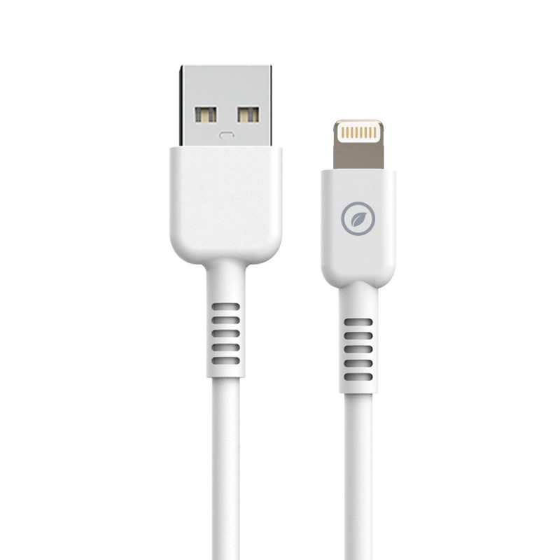 Кабель USB—Lightning Muvit for Change Белый