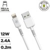 Кабель USB—Lightning Muvit for Change Белый