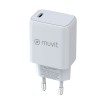 Сетевое зарядное устройство Muvit MCACC0014 Белый 30 W