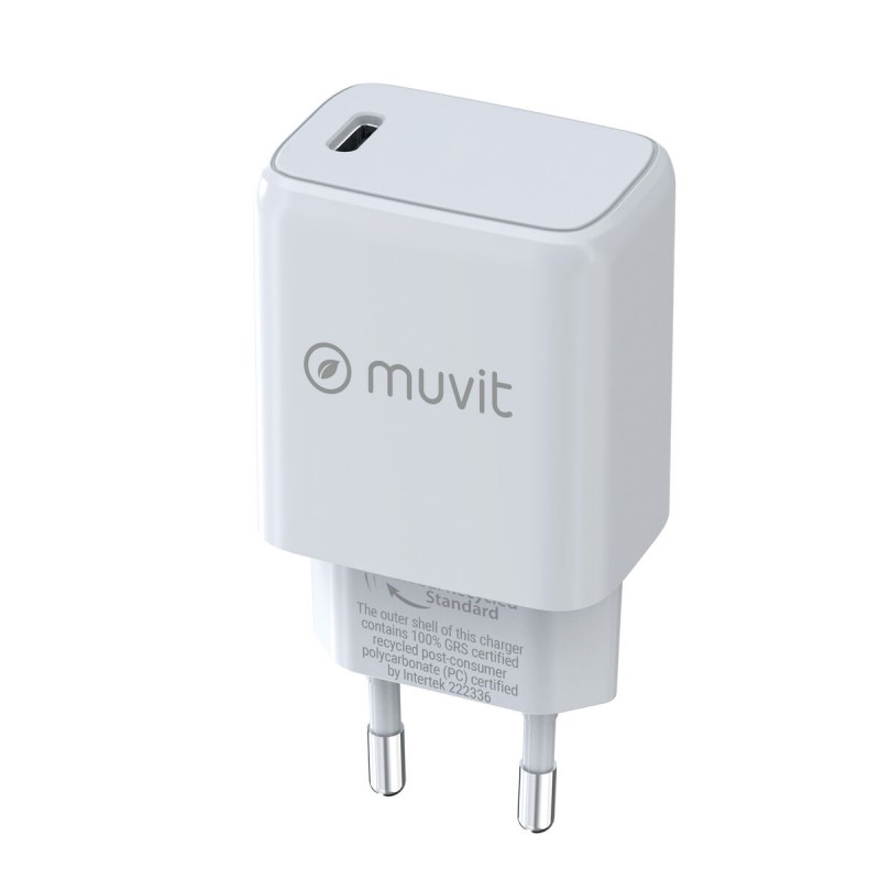 Сетевое зарядное устройство Muvit MCACC0014 Белый 30 W