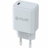 Сетевое зарядное устройство Muvit MCACC0014 Белый 30 W