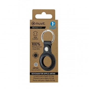 Цепочка для ключей Muvit Чёрный AirTag Чехол