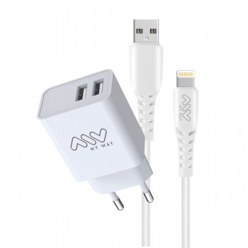 Сетевое зарядное устройство Myway Белый