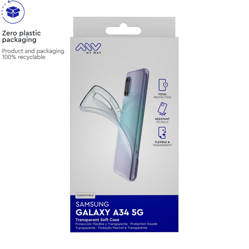 Чехол для мобильного телефона Myway Galaxy A34 5G Samsung Galaxy A34 5G