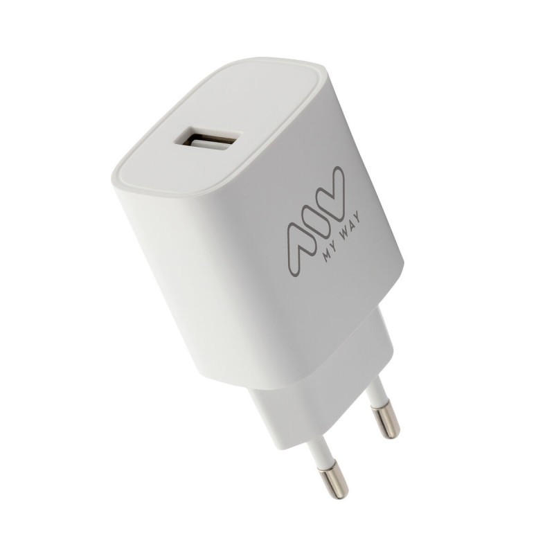 Сетевое зарядное устройство Myway Белый 15 W