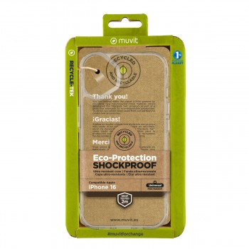 Чехол для мобильного телефона Muvit for Change iPhone 16