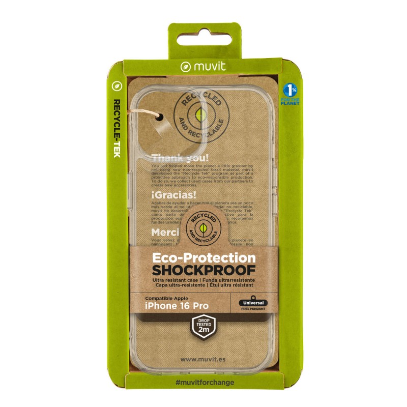 Чехол для мобильного телефона Muvit for Change iPhone 16 Pro