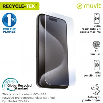 Защита для экрана для телефона Muvit for Change iPhone 17 Pro Max/16 Pro Max