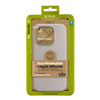 Чехол для мобильного телефона Muvit for Change iPhone 16 Pro Nude