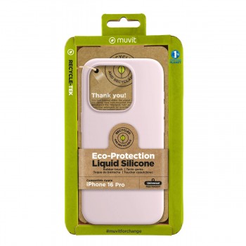 Чехол для мобильного телефона Muvit for Change iPhone 16 Pro Розовый