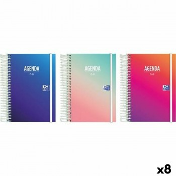 Расписание Oxford 1/8 12 x 18 cm 2025-2026 (8 штук)