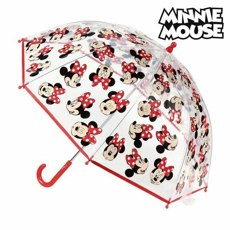 Купольный зонт Minnie Mouse 2400-0512 Красный 100 % POE 45 cm