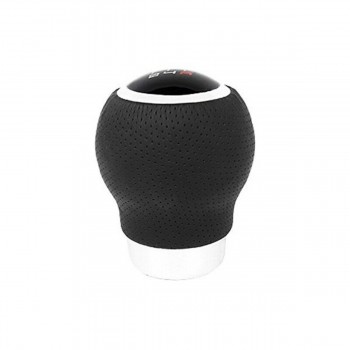 Ручка рычага переключения передач BC Corona POM30165 Кожа С триггером Чёрный (27 mm)