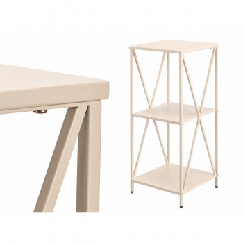 Полка Gift Decor Бежевый Металл 33 x 33 x 75 cm