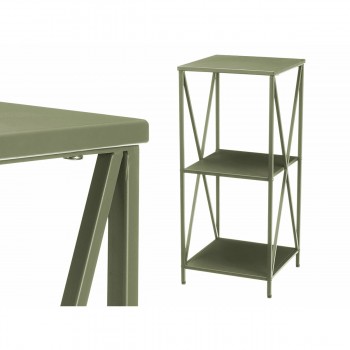 Полка Gift Decor Зеленый Металл 33 x 33 x 75 cm