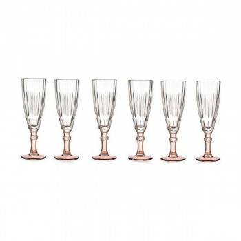 Бокал для шампанского Vivalto Exotic Коричневый Стеклянный 170 ml