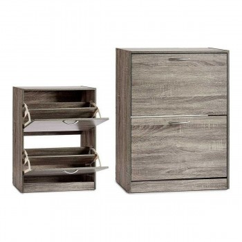 Тумба для обуви Gift Decor Серый ДСП 24 x 80 x 60 cm 60 x 80 x 24 cm