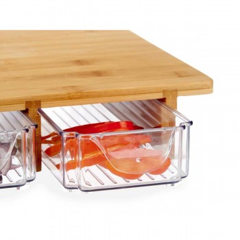 Разделочная доска Kinvara Коричневый Прозрачный Натуральный 40 x 6 x 28 cm