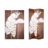 Ширма Gift Decor Белый Коричневый Полотно 122 x 2,5 x 180 cm 40 x 180 x 7 cm