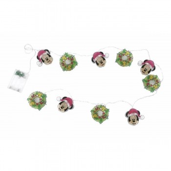 Светодиодные гирлянды Minnie Mouse Розовый 165 cm