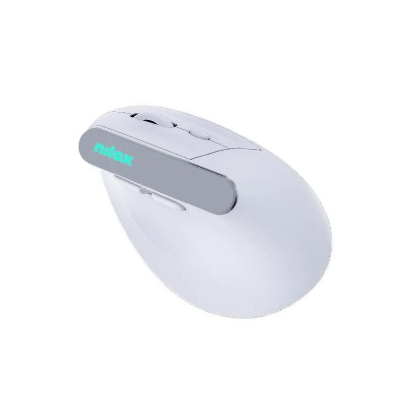 Мышь Nilox Wir Vertical Rec. Silen 1600DPI Белый 1600 dpi