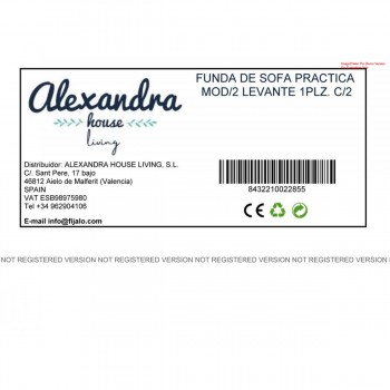 Чехол для стула Eysa LEVANTE Розовый 100 x 110 x 55 cm