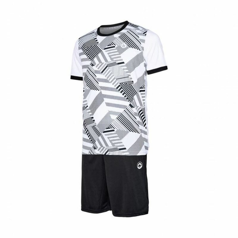 Спортивный костюм для взрослых J-Hayber Tire Белый 2 Предметы