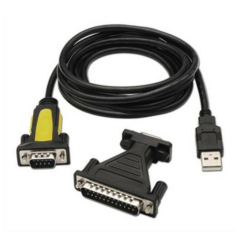 Адаптер USB—RS232 NANOCABLE 10.03.0002 Чёрный 1,8 m
