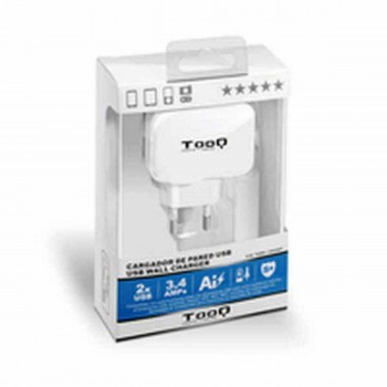 Сетевое зарядное устройство TooQ TQWC-1S02WT Белый 17 W