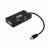Mini Адаптер для DisplayPort на VGA/DVI/HDMI 3 en 1 NANOCABLE 10.16.3302-BK Чёрный