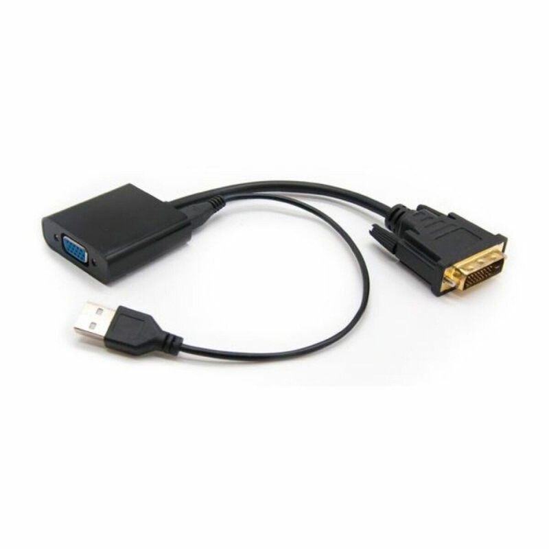 Адаптер DVI—VGA NANOCABLE 10.16.2008-BK Чёрный