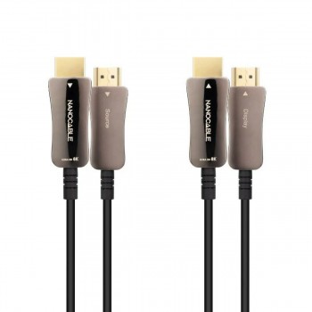 Кабель HDMI NANOCABLE 10.15.2110 8k ultra hd 48 gbit/s 10 m Чёрный