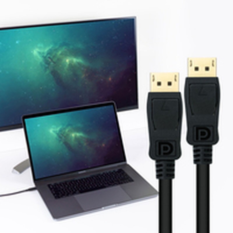 Кабель Displayport NANOCABLE 10.15.2600 Чёрный 50 cm