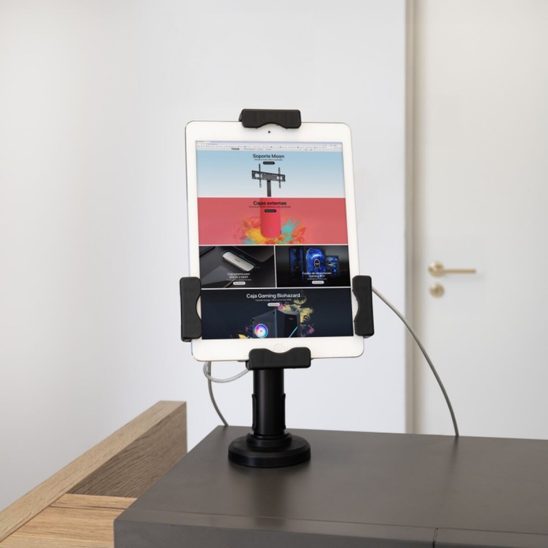 Подставку для мобильных телефонов TooQ TQTDS0812 Чёрный Сталь