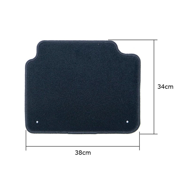 Автомобильный коврик OCC Motorsport OCCBW0007RD Красный