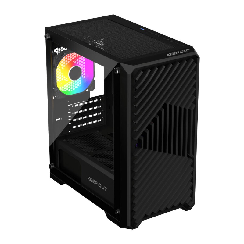 Блок полубашня ATX Galileo KEEP OUT XC-220 ARGB 4FANS Чёрный