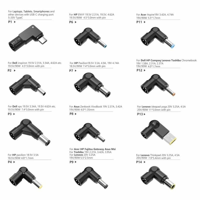Зарядное устройство для ноутбука iggual CUA-C-12T-90W