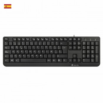 Клавиатура NGS NGS-KEYBOARD-0344 Чёрный