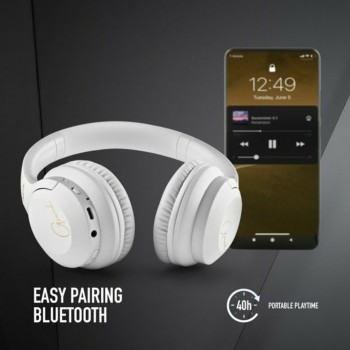 Bluetooth-наушники с микрофоном NGS ARTICAGREEDWHITE Белый