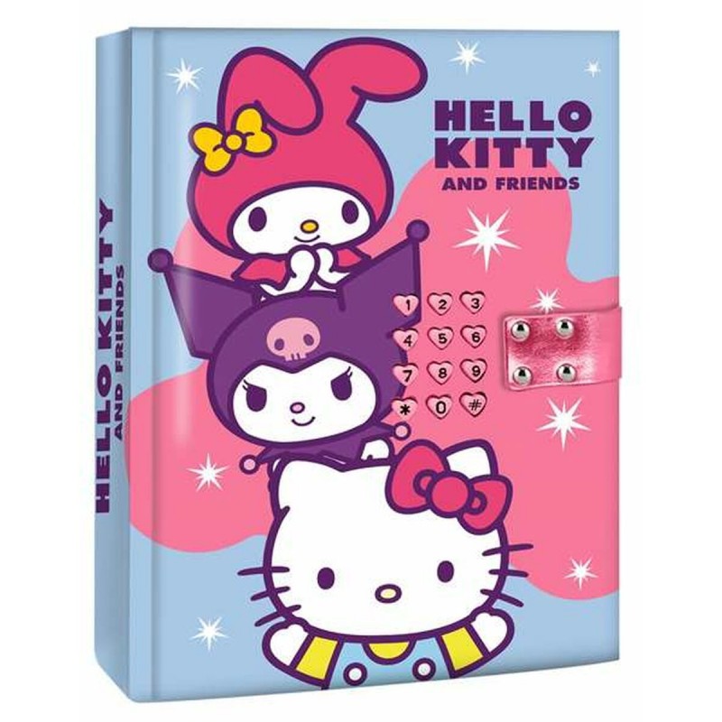 Секретный дневник с замком Hello Kitty