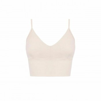 Женский спортивный топ Black Limba Furina  Кремовый