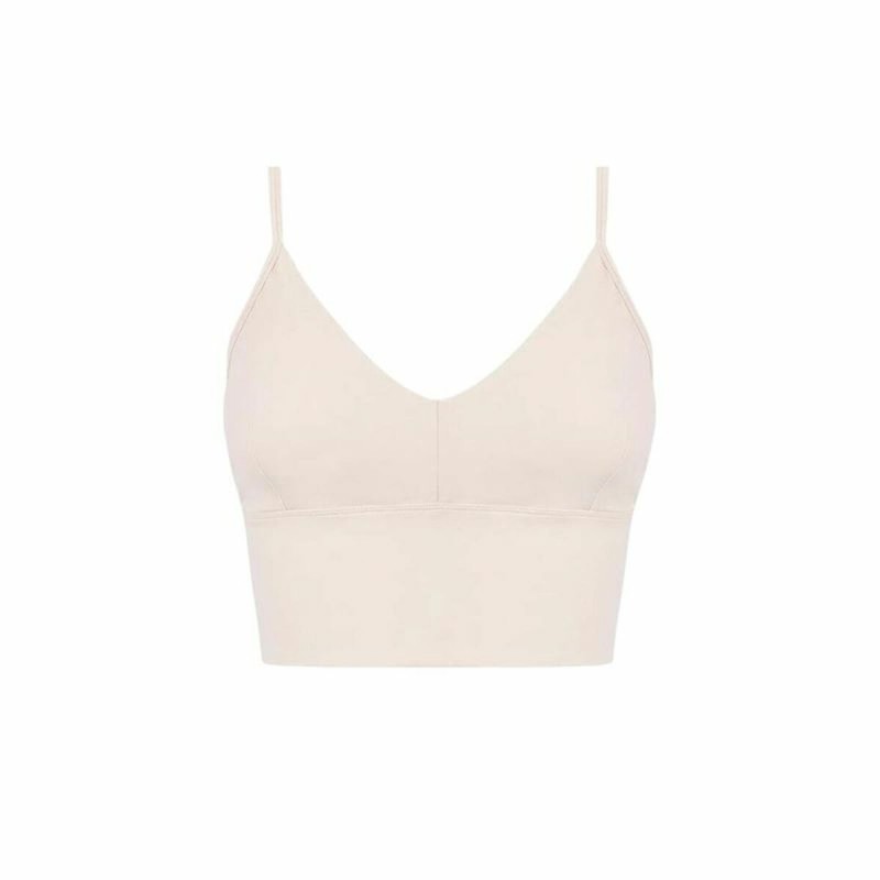 Женский спортивный топ Black Limba Furina  Кремовый