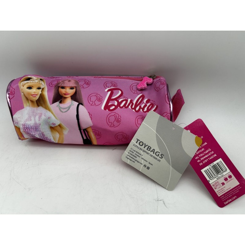 Школьный пенал Barbie 22 x 8 cm Круглый